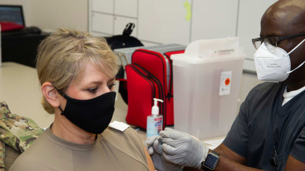 Flickr - COVID vaccine Joint Base San Antonio