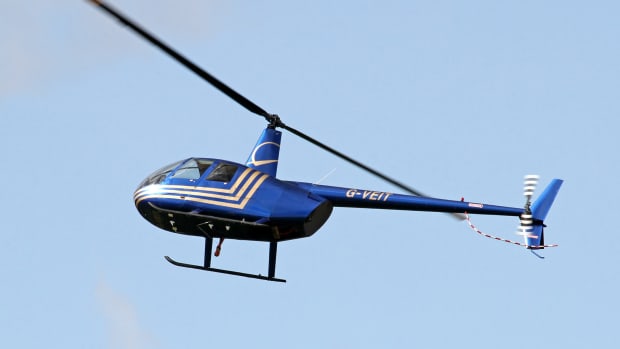 Robinson R-44 helicopter