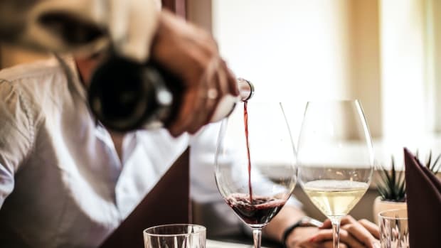Pexels - wine waiter restaurant pour