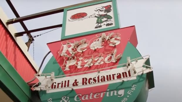 Red's Pizza in Oshkosh, Wisconsin