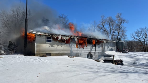 Fire Damages a Stearns County Storage Building