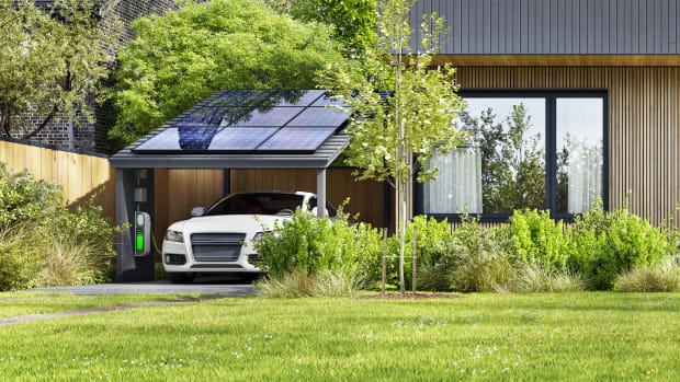 Driving on Sunshine with Solar Power and Electric Vehicle