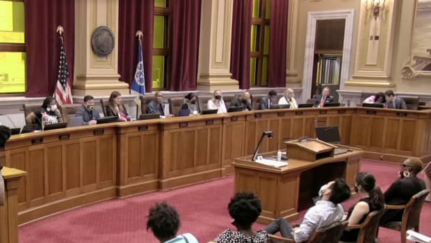 Minneapolis City Council meeting on June 16, 2022.