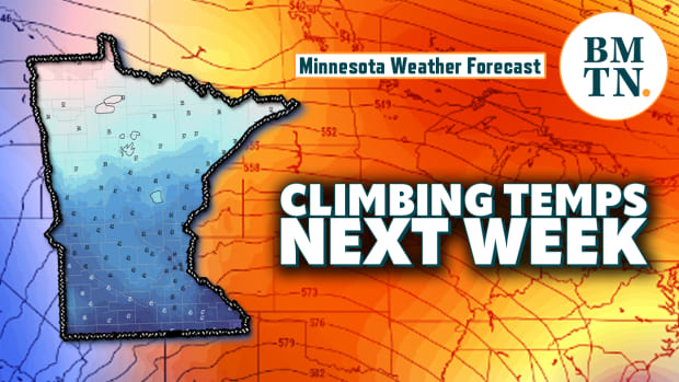 Minnesota weather whiplash: From record highs Monday to snow and