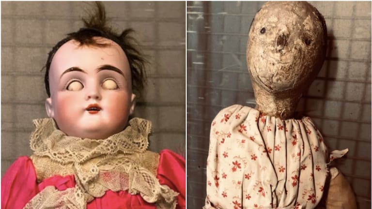 creepy doll website