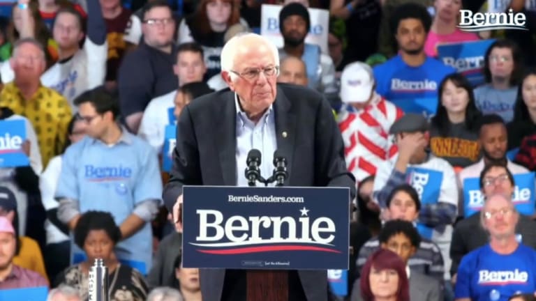 What Did Bernie Sanders Say At His Minneapolis Rally Bring Me The News 