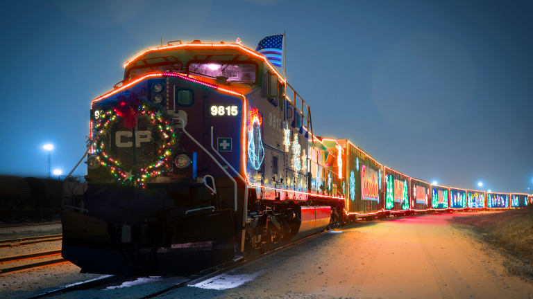 Here's the Minnesota schedule for the Canadian Pacific Holiday Train
