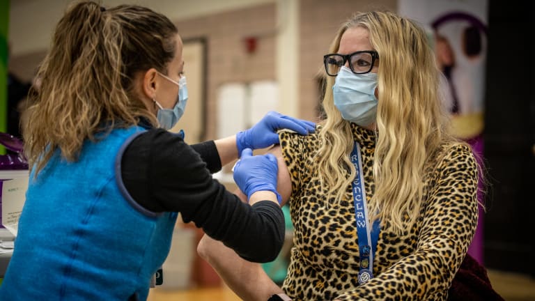 Eight Minnesota counties have a 12-plus vaccination rate of less than 50%