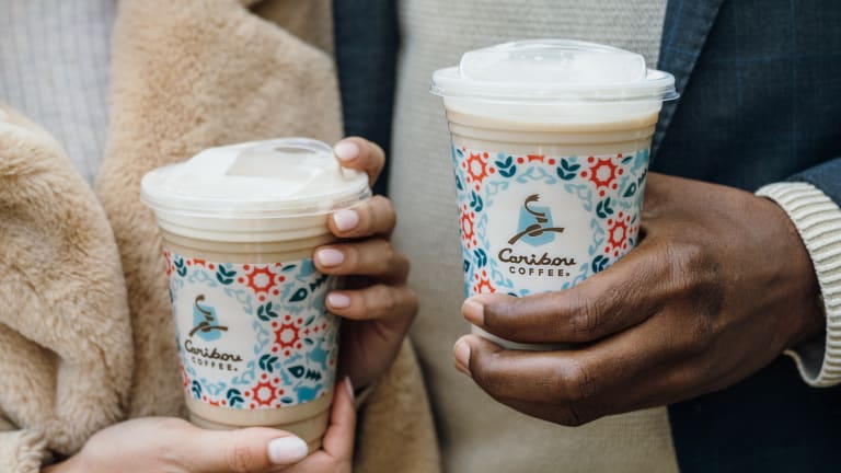 Caribou Coffee unveils new 2021 holiday cups, rolls out seasonal drinks