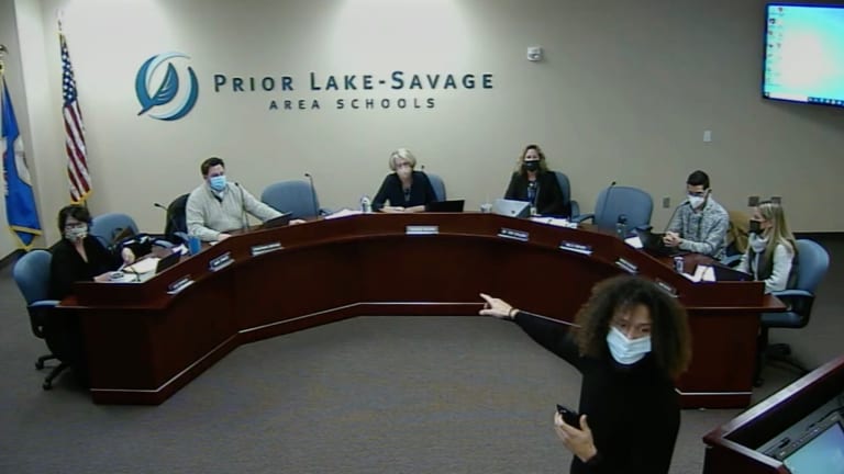 School board walks out amid angry scenes at meeting over racism in Prior Lake