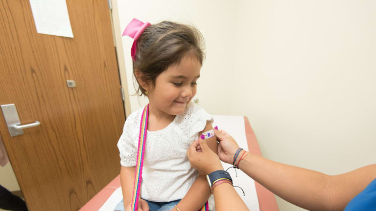 How many Minnesota kids age 5-11 have received a COVID vaccine dose?
