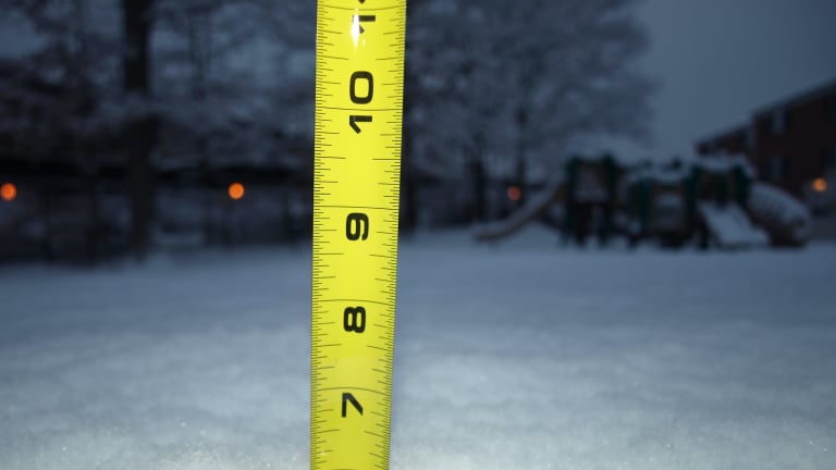 Here's how much snow fell during the weekend winter winter storm in Minnesota