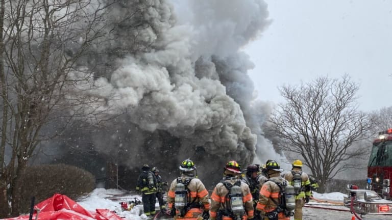 Crews battle 3-alarm fire at northwest Twin Cities home