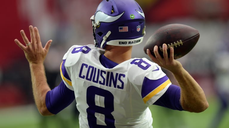 Vikings GM raves about Kirk Cousins  'when the odds are shifted