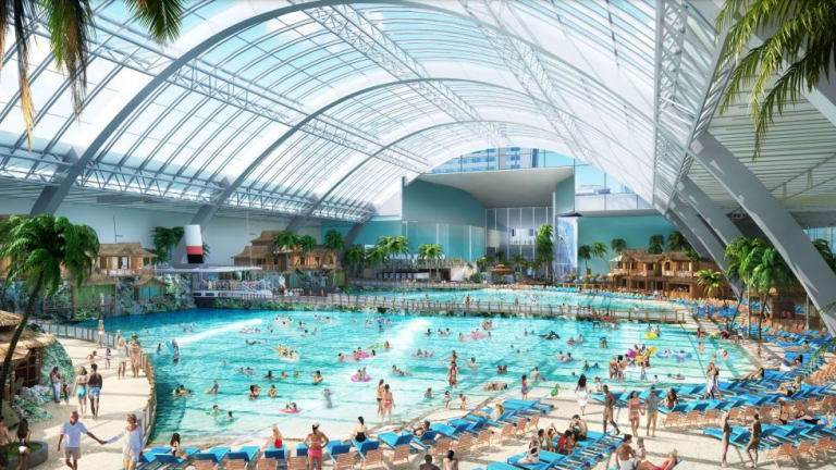 Ticket price for planned indoor water park near Mall of America