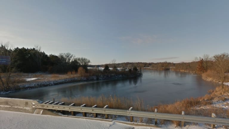 Report of person lying on the ice leads to discovery of dead body