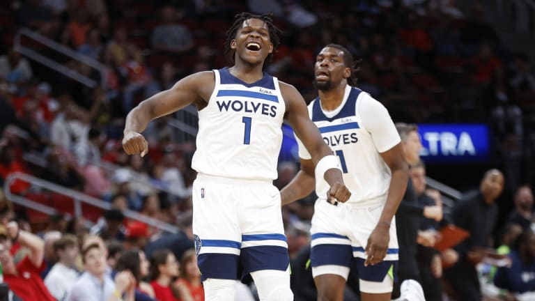 Timberwolves blast Rockets, chase Jazz for sixth seed in the West
