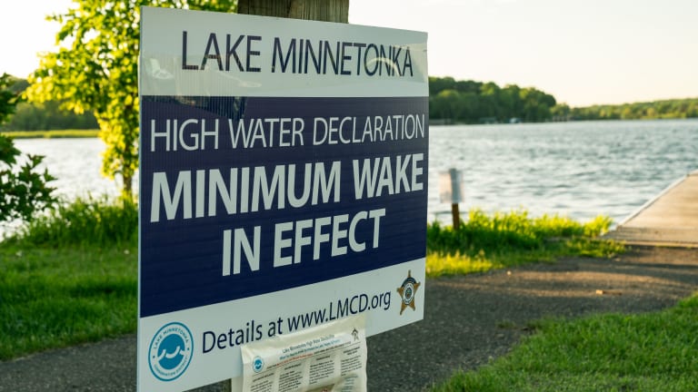 The staggering rise of Minnesota's most famous lakes this spring