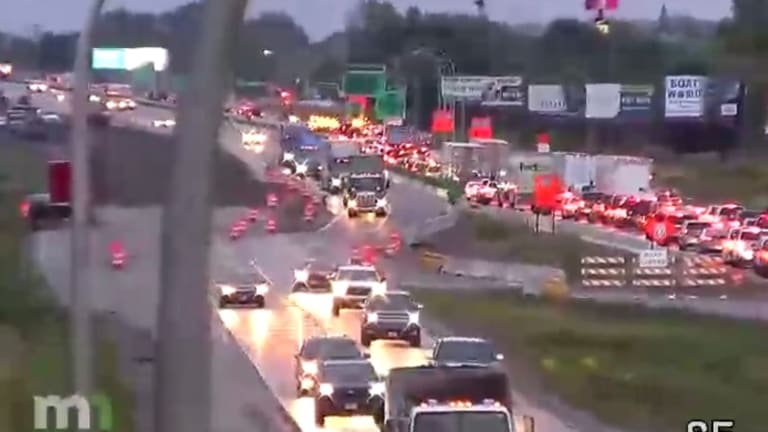 Crashes on eastbound I-94 near Albertville cause huge delays