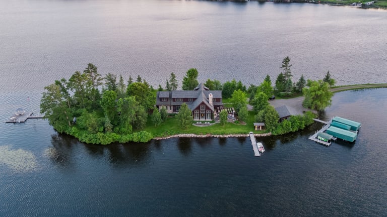 Gallery: Private peninsula home in Brainerd Lakes area on market for $4.2M