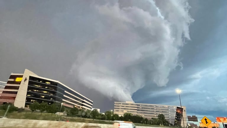 Ominous clouds as severe storm rolled through Twin Cities