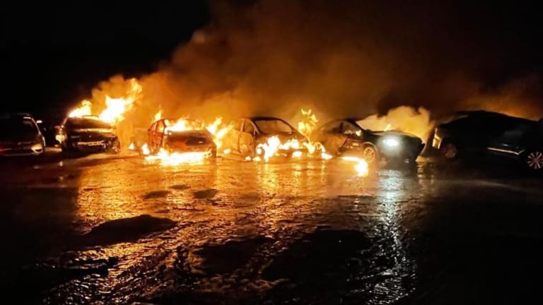 Investigation after 30 vehicles found burning in St. Paul