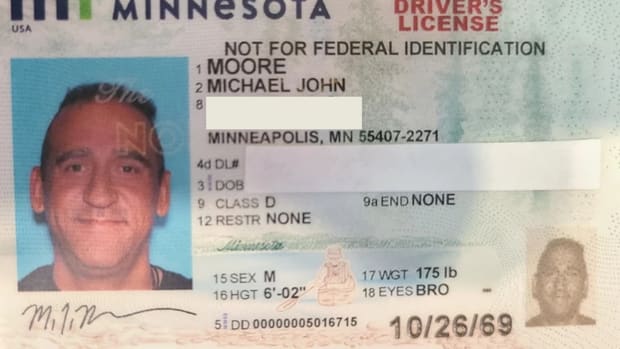mickey moore driver's license shared