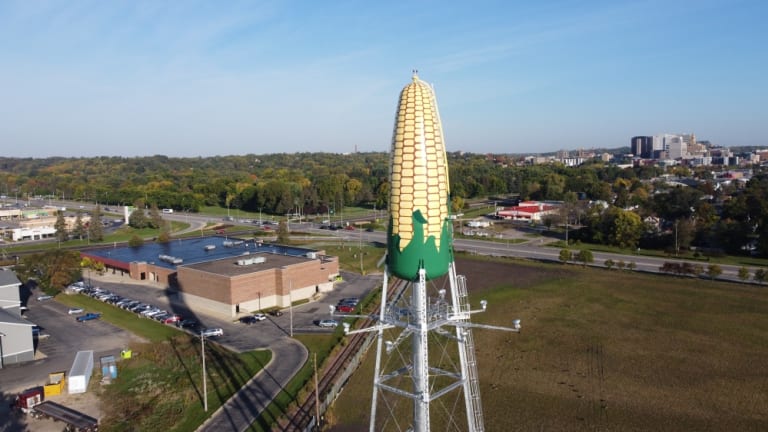 Rochester's Ear of Corn water tower is in the running to be Tank of the Year
