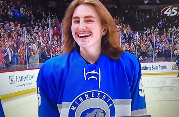 Top 5 Hockey Hair Styles From the 2023 Minnesota State High School Hockey  Tournament - 10,000 Takes