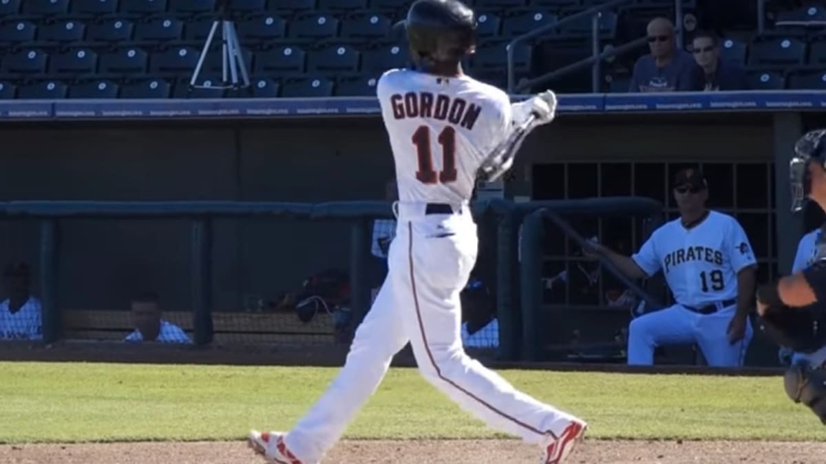 Dee Gordon Team Issued Light Blue Spring Training Jersey 2019