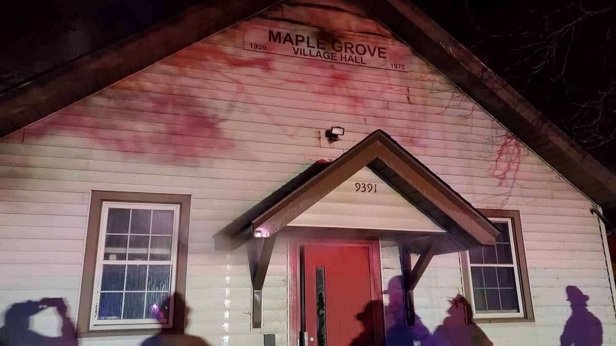 Maple Grove Village Hall fire was arson, linked to garden center blaze