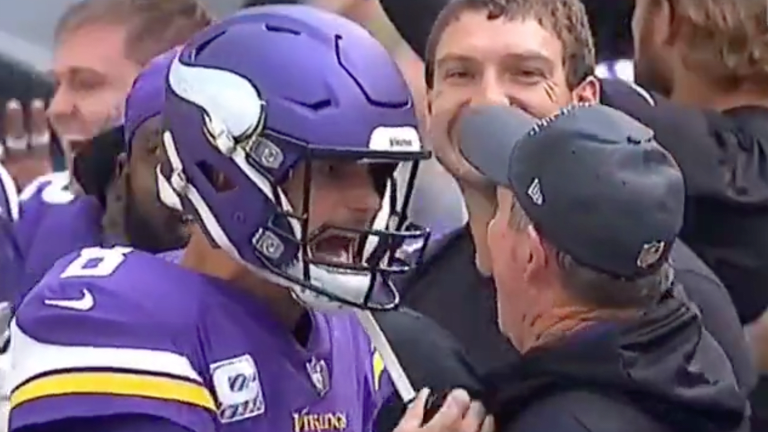 Kirk Cousins screamed 'You like that?' three times in Mike Zimmer's face
