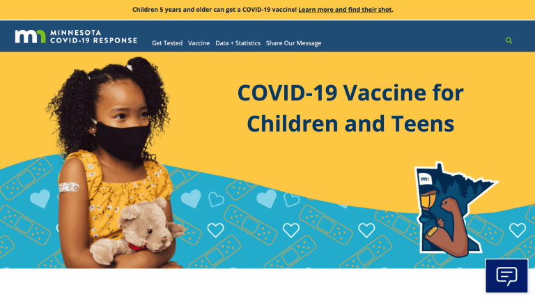 Minnesota launches vaccine information website for kids ages 5-11