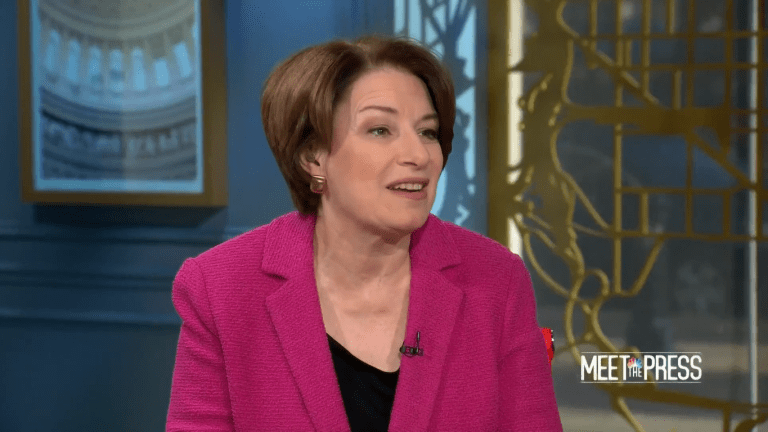 Klobuchar says Congress should pass a law to protect existing abortion rights