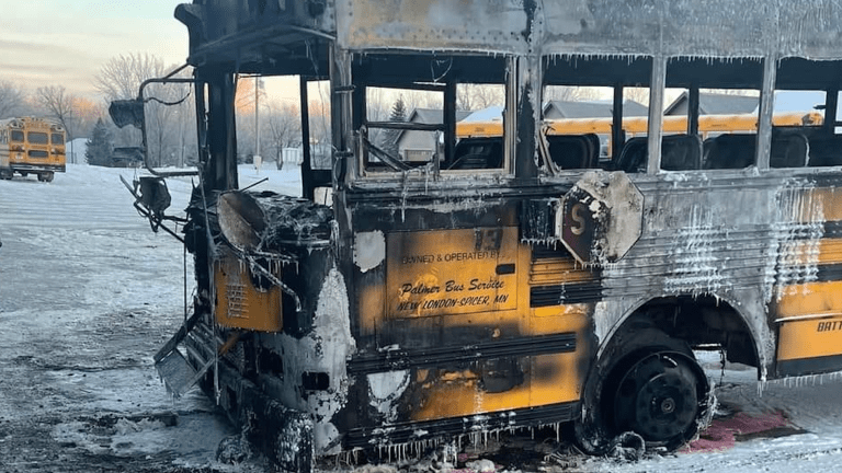 Minnesota school district loses 9 school buses in fire
