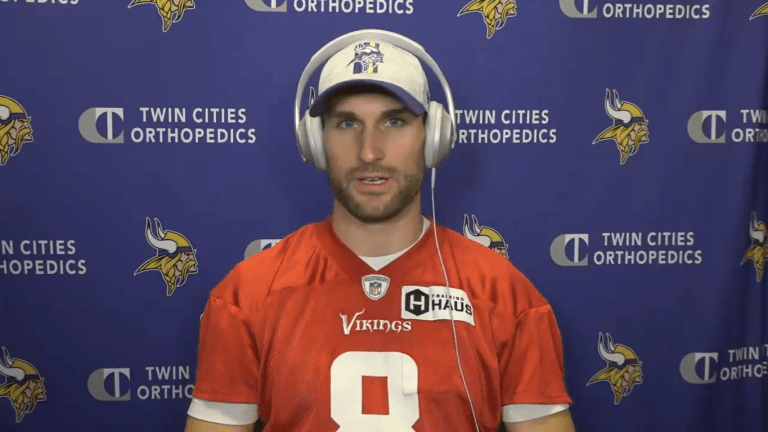 Cousins, fresh off bout with COVID, says he wants to finish his career with the Vikings