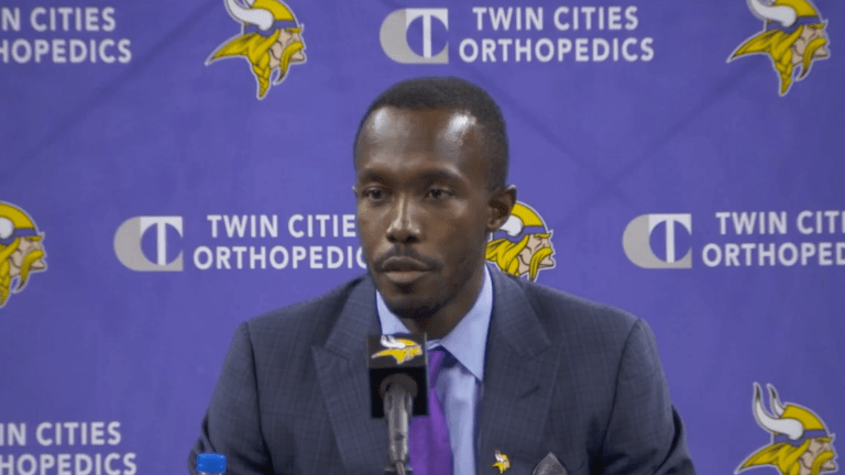 Here's what Vikings GM Kwesi Adofo-Mensah said in his first press conference