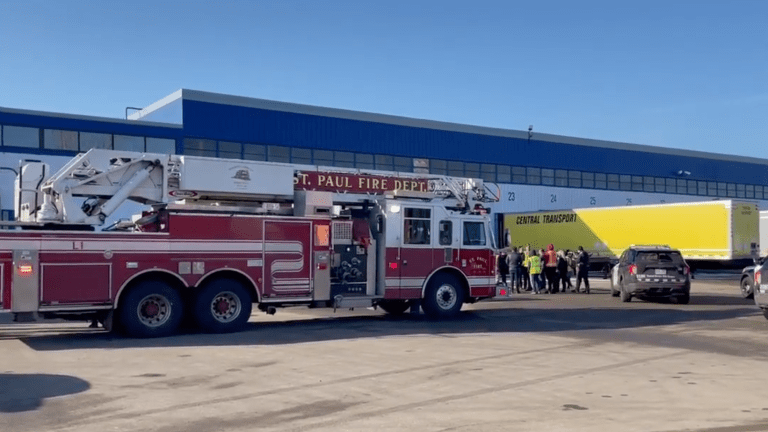 Woman who died at St. Paul shipping facility was on fire, ex arrested