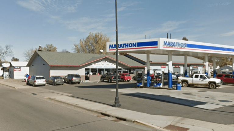 Police: Burglar smashes stolen car into gas station store