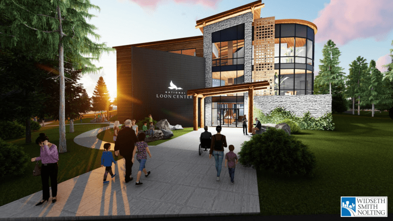 Look inside the National Loon Center planned for Crosslake, MN