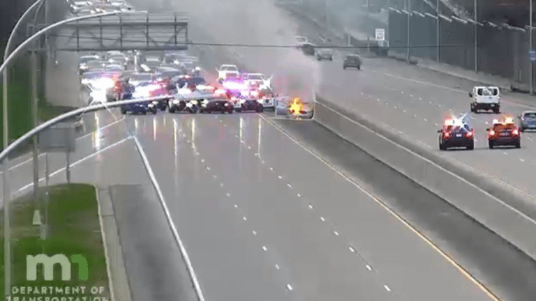Burning car incident on Hwy 100 linked to 2 shootings in Brooklyn Park