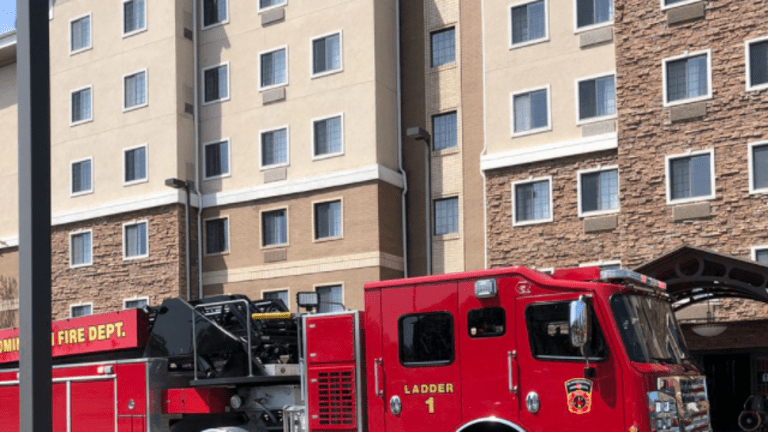 HAZMAT team at Bloomington hotel following chemical spill in pool