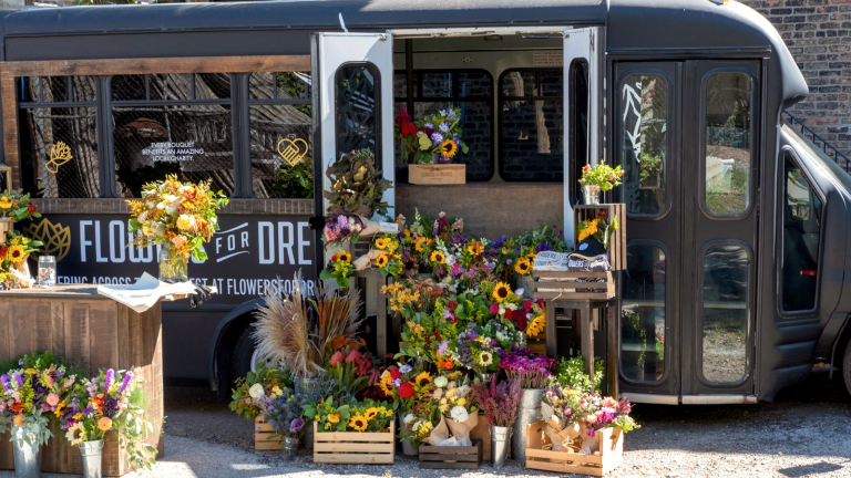 Locally-crafted flowers to be sold at Spyhouse Coffee