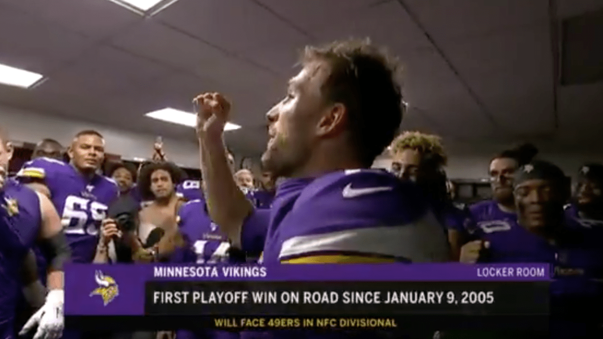 Minnesota Vikings QB Kirk Cousins drops 'You Like That' in locker room  celebration - Bring Me The News