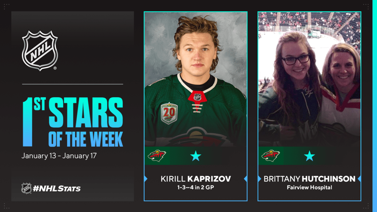 Wild superstar Kirill Kaprizov is a perfect face of the franchise: 'He gets  it