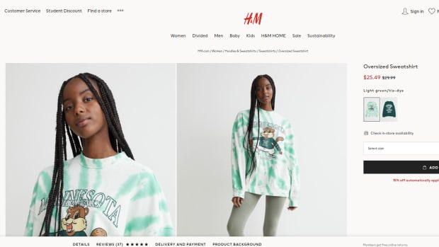 H&m website sales ph