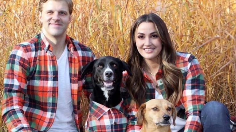 Family and sales dog matching outfits