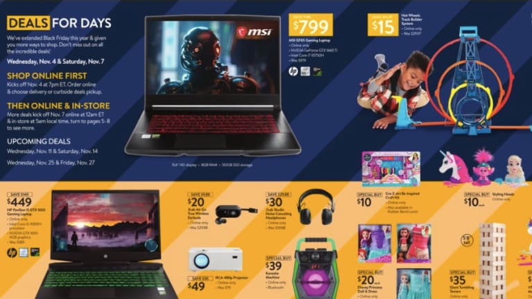 Walmart gives first glimpse of its Black Friday deals Bring Me