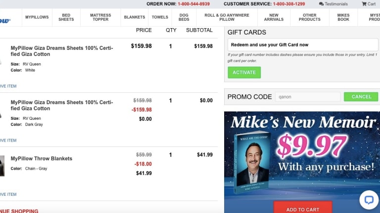 Imus my pillow promo code store