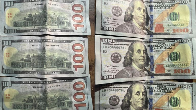 Minnesota crime Counterfeit money used to play 500 worth of pull